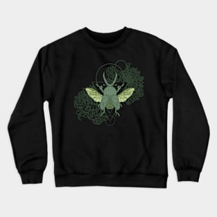 Geometric Beetle Crewneck Sweatshirt